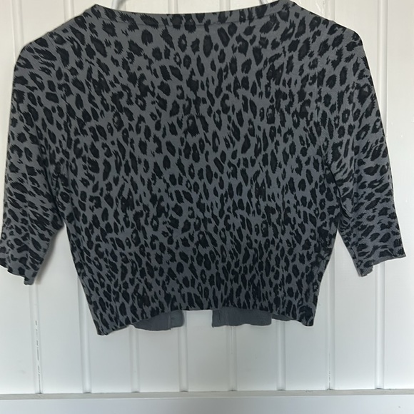 Leopard Print Cardigan - Picture 2 of 3